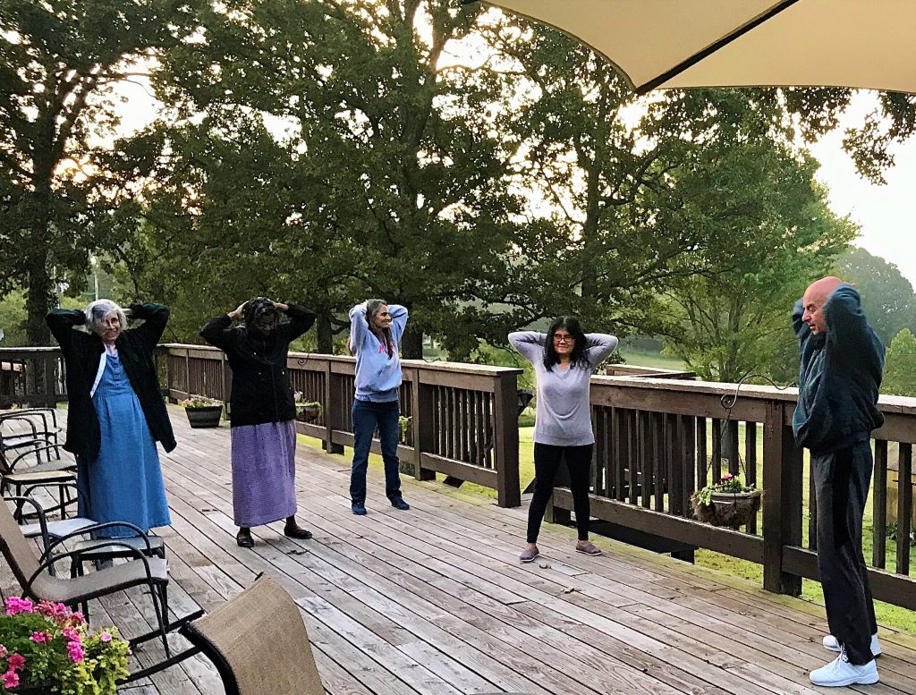 A Pattern Health Retreat Exercise and Stretching